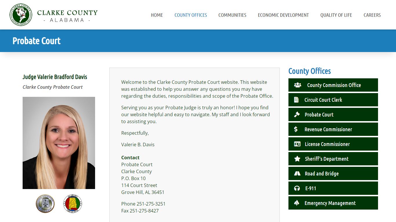 Probate Court – Clarke County